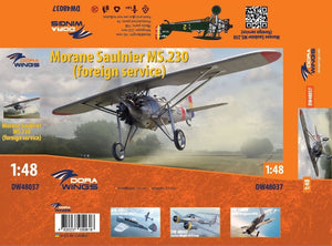 Dora Wings 48037 Morane-Saulnier 230 (Foreign Service) 1/48 – imagen 6