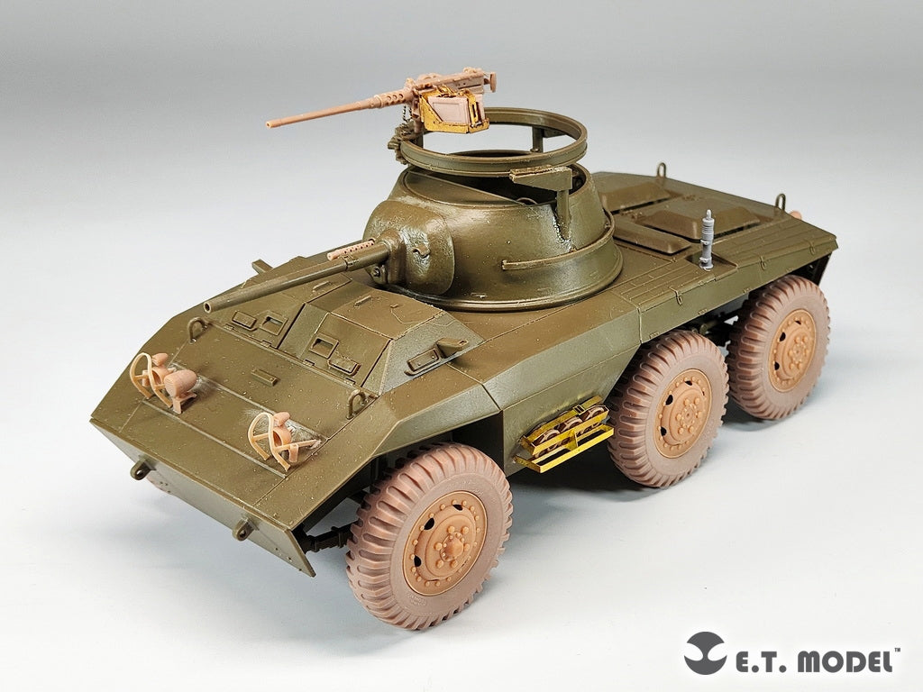E.T. Model P35-288 Lights Set with Guards for U.S.Army M8/M20 Light Armored Car 1/35 – immagine 4