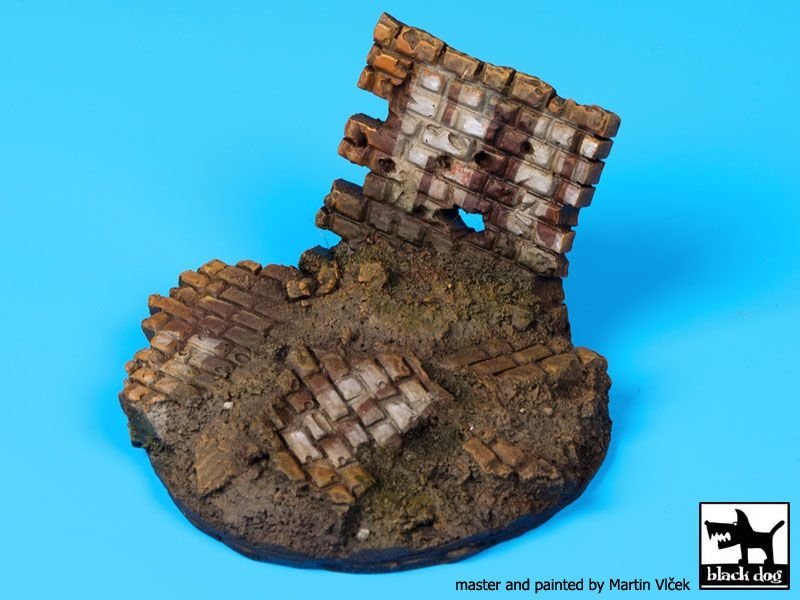 Black Dog D35035 Ruined wall base 1/35 – zdjęcie 5