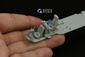 Intérieur imprimé en 3D et coloré sur papier décalcomanie Quinta Studio QD+72184 Mi-24V (Hobby Boss/ARK Models) (avec pièces en résine imprimées en 3D) 1/72 – image 9