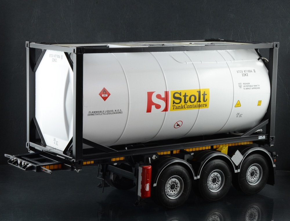 Italeri 3929 TECNOKAR TRAILER WITH 20 TANK 1/24 – zdjęcie 17