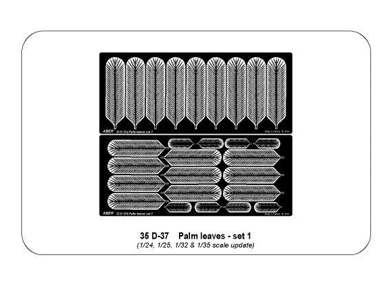 Aber 35D37 Liscie Paproci zestaw 1 1/35 – Bild 4