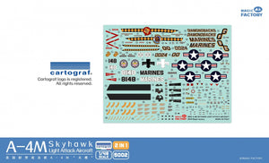 Magic Factory 5002 A-4M Skyhawk Light Attack Aircraft 2 in 1 1/48 – Bild 7