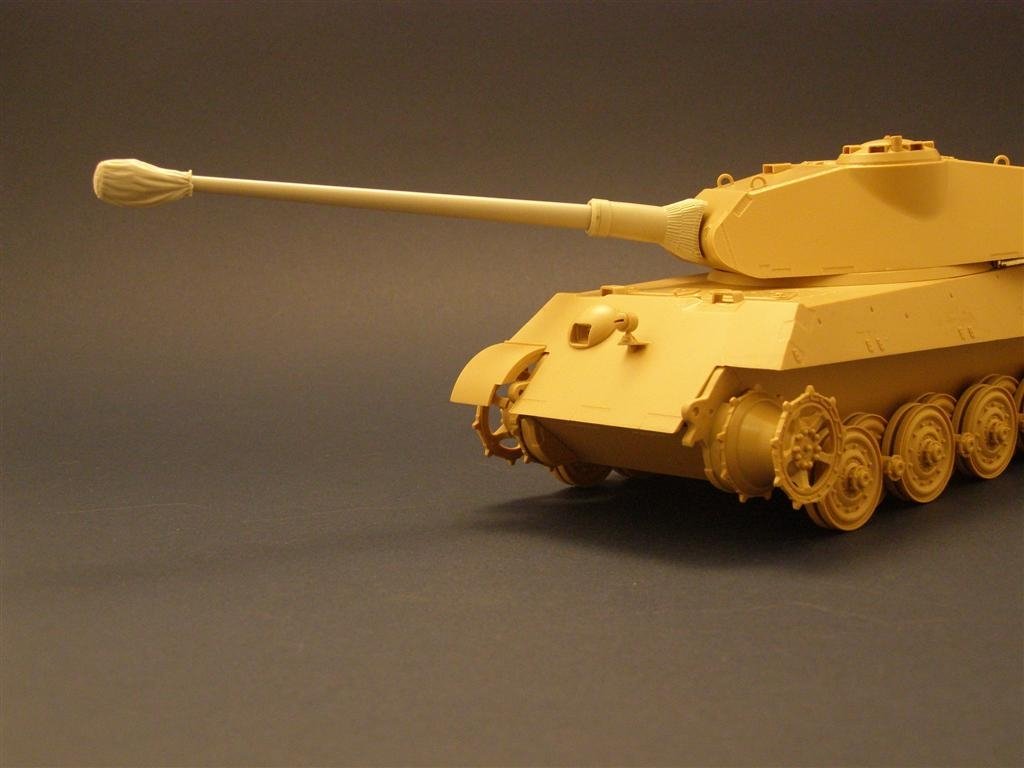 Panzer Art RE35-051 KwK43/L71 Barrel with canvas cover for King Tiger (Porsche Turret) 1/35 – Bild 3