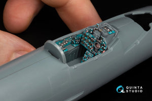 Quinta Studio QD+48576 MiG-21SM Fishbed-J 3D-Printed &amp;amp; coloured Interior on decal paper (Eduard) (with 3D-printed resin parts) 1/48 – Bild 8