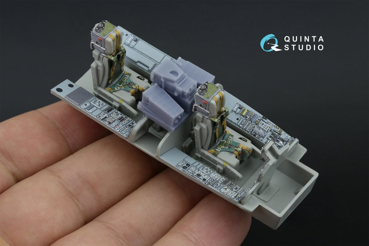 Quinta Studio QD+48519 Tornado ECR 3D-Printed coloured Interior on decal paper (Italeri) (with 3D-printed resin parts) 1/48 – Bild 9