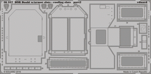 Eduard 36337 D9R Doobi w/ armor slats - cooling slats 1/35 Meng – imagen 2