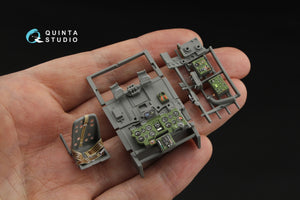 Quinta Studio QD35084 A6M2 Zero (Nakajima Prod.) 3D-Printed &amp;amp; coloured Interior on decal paper (Border Model) 1/35 – Bild 7