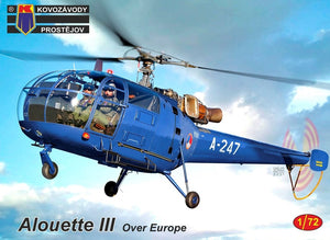 Kovozavody Prostejov KPM0278 Alouette III &amp;quot;Over Europe&amp;quot; 1/72