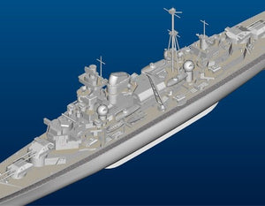 Trumpeter 05776 German Cruiser Admiral Hipper 1941 1/700 – imagen 10