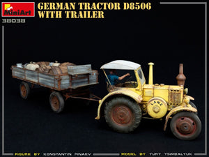 MiniArt 38038 German Tractor D8506 with trailer 1/35 – image 10