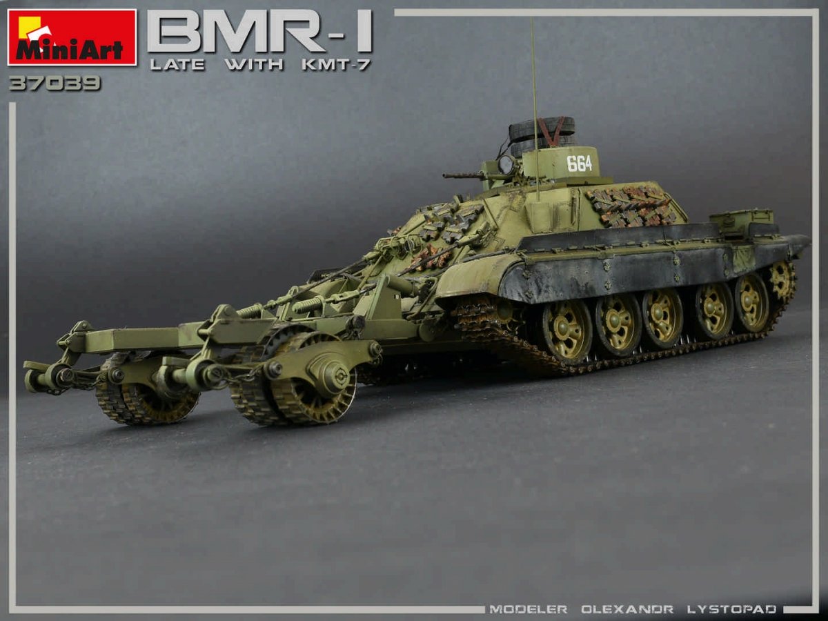 MiniArt 37039 BMR-1 Late Mod. with KMT-7 1/35 – Bild 4
