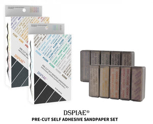 DSPIAE SP-S01 Adhesive Sanding Paper Sets 180-800, 100pcs per Set – Bild 3