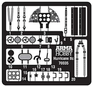 Arma Hobby 70035 Hawker Hurricane Mk IIc Expert Set 1/72 – Bild 2