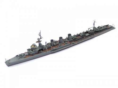 Aoshima 05132 LIGHT CRUISER KITAKAMI KAITEN CARRIER 1/700 – immagine 2