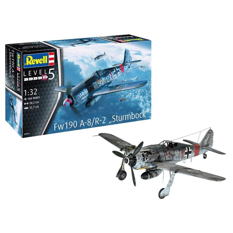 Revell 03874 Focke Wulf Fw 190 A-8 Sturmbock 1/32 – immagine 2