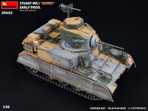 MiniArt 35423 Stuart Mk.I “Honey” Early Prod. w/Sun Shields 1/35 – immagine 9