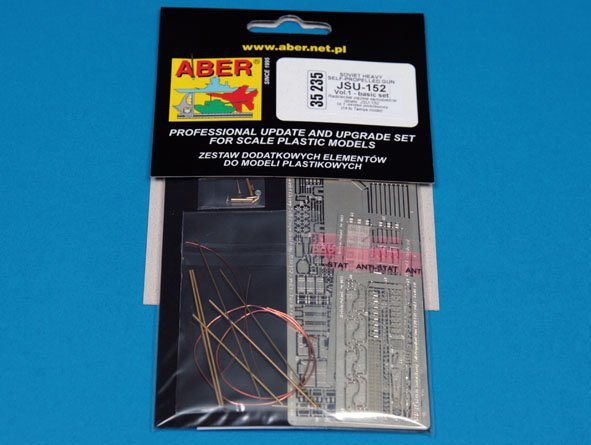 Aber 35235 Soviet heavy self-propelled gun JSU-152 - vol.1 - basic set 1/35 – Bild 7