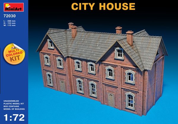 MiniArt 72030 CITY HOUSE 1/72