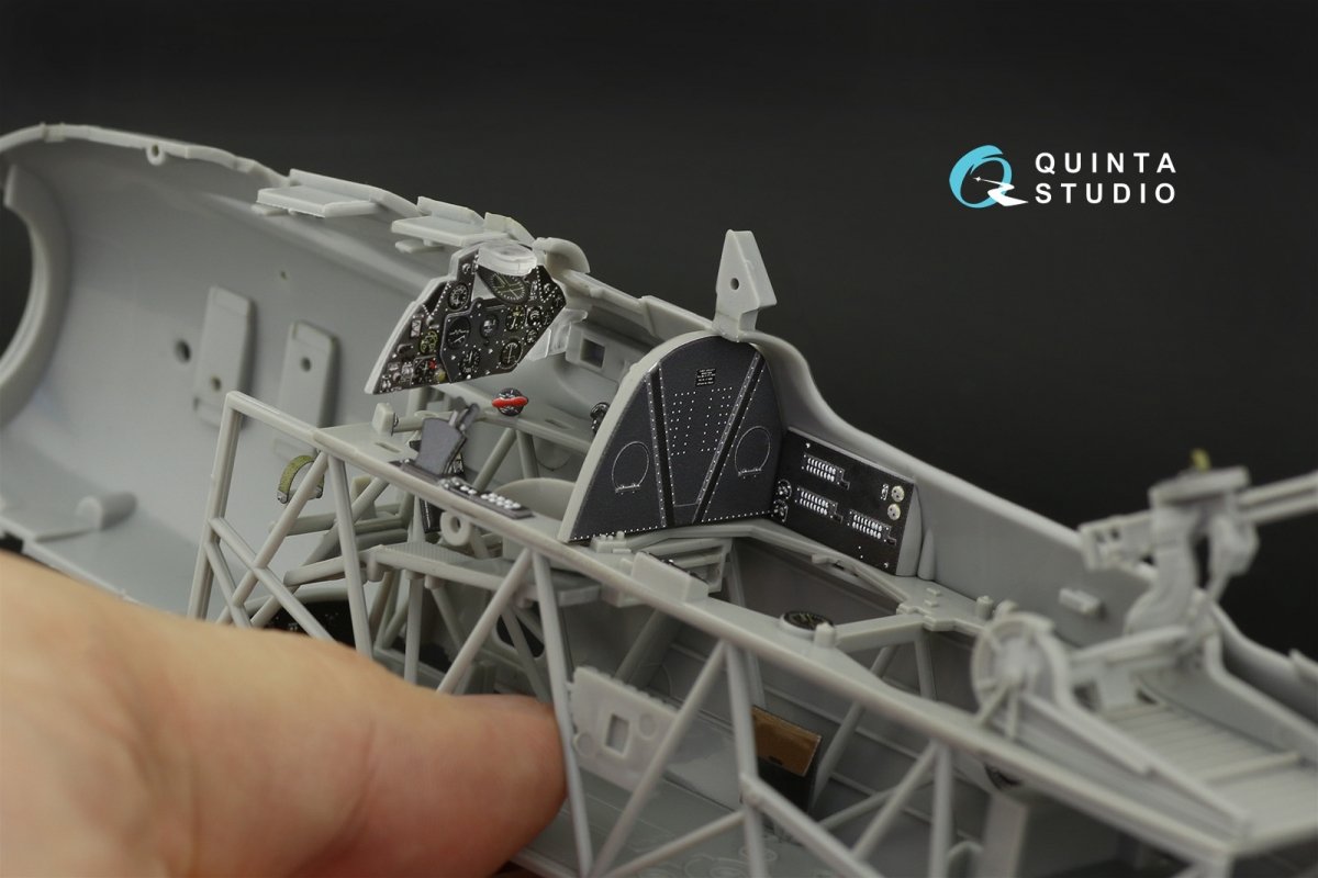 Quinta Studio QD32117 Fairey Swordfish Mk.II 3D-Printed &amp;amp; coloured Interior on decal paper (Trumpeter) 1/32 – imagen 8