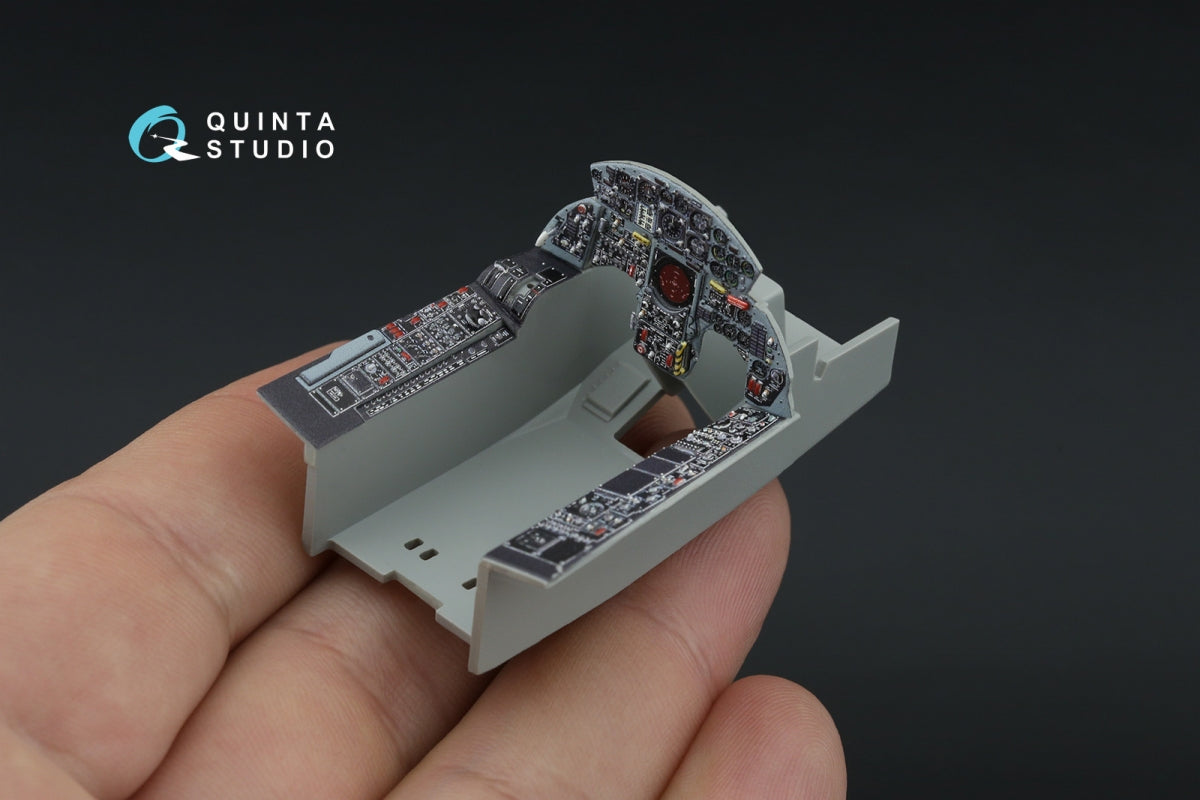 Quinta Studio QDS-32181 F-104S-ASA 3D-Printed coloured Interior on decal paper (Italeri) (small version) 1/32 – zdjęcie 11