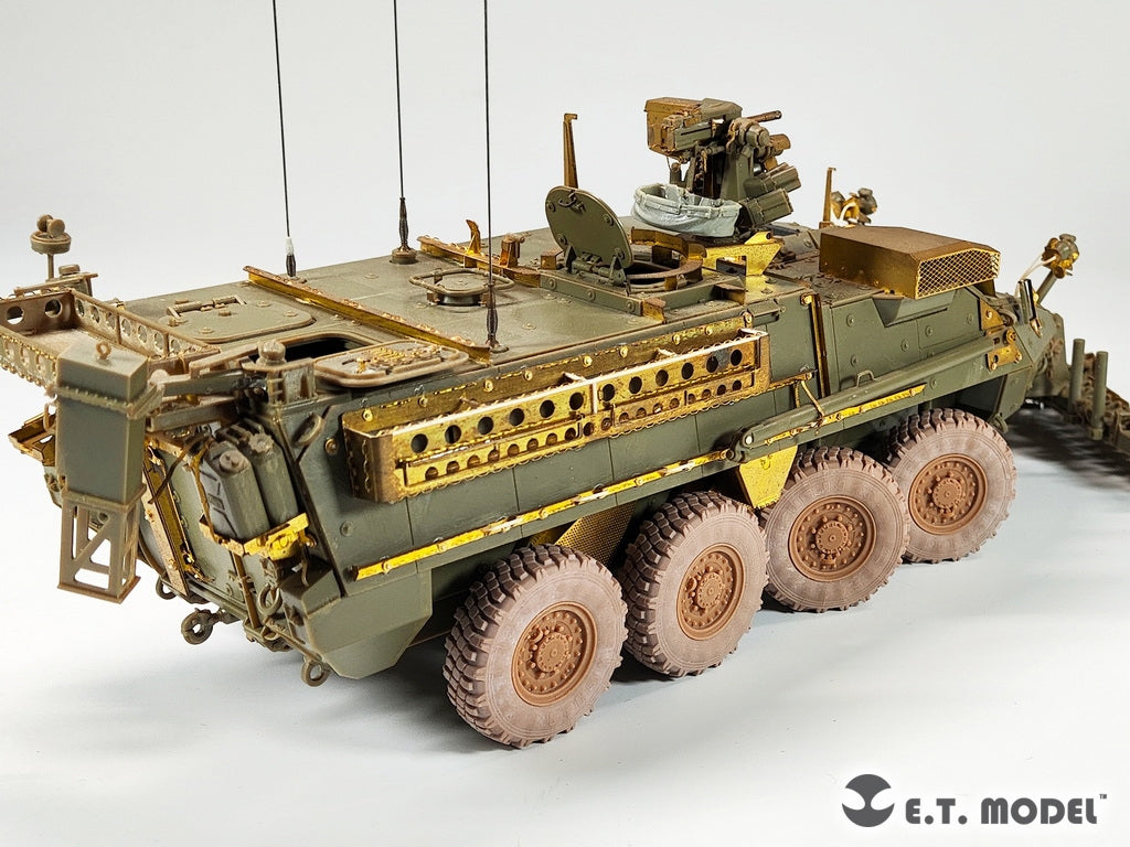 E.T. Model P35-149 U.S.Army Stryker Armored Vehicle Sagged Wheels For AFV CLUB kit 1/35 – Bild 6