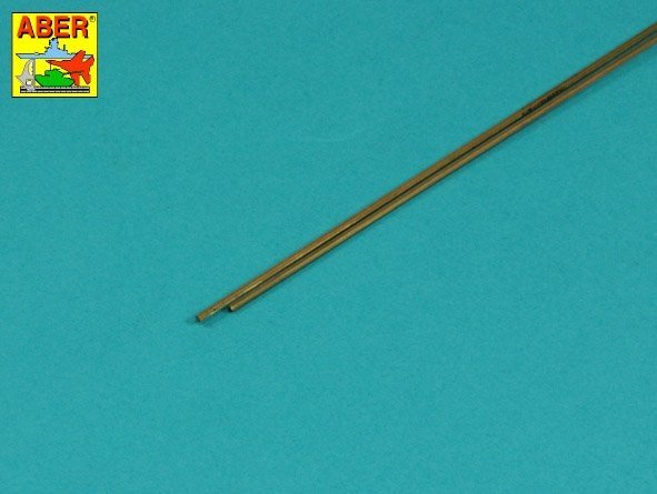Aber HR-15 Sześciokątne pręty mosiężne 1,5mm długość 245mm (2 sztuki)