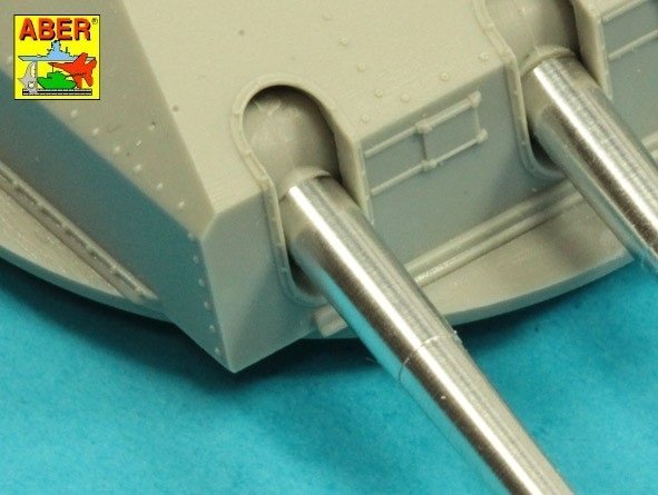 Aber 200L-08 Coffret de canons pour cuirassé Scharnhorst 280mmx9 1/200 – image 5