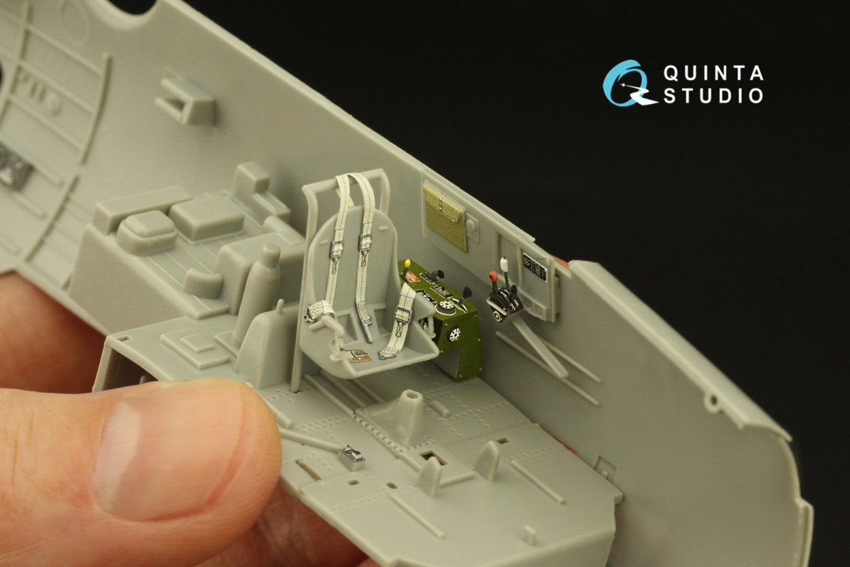 Quinta Studio QD48377 TBM-3 Avenger 3D-Printed &amp;amp; coloured Interior on decal paper (Hobby Boss) 1/48 – immagine 13