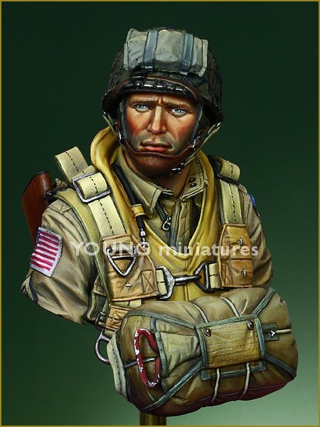 Young Miniatures YM1824 US Paratroopers 82nd Airborne Normandy 1944 1/10 – immagine 5