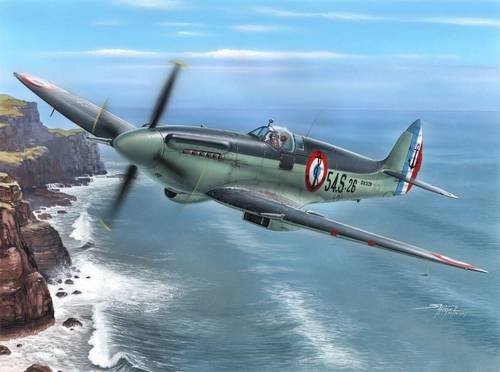 Specjal Hobby 48125 Seafire F Mk.15 Aeronavale Service 1/48