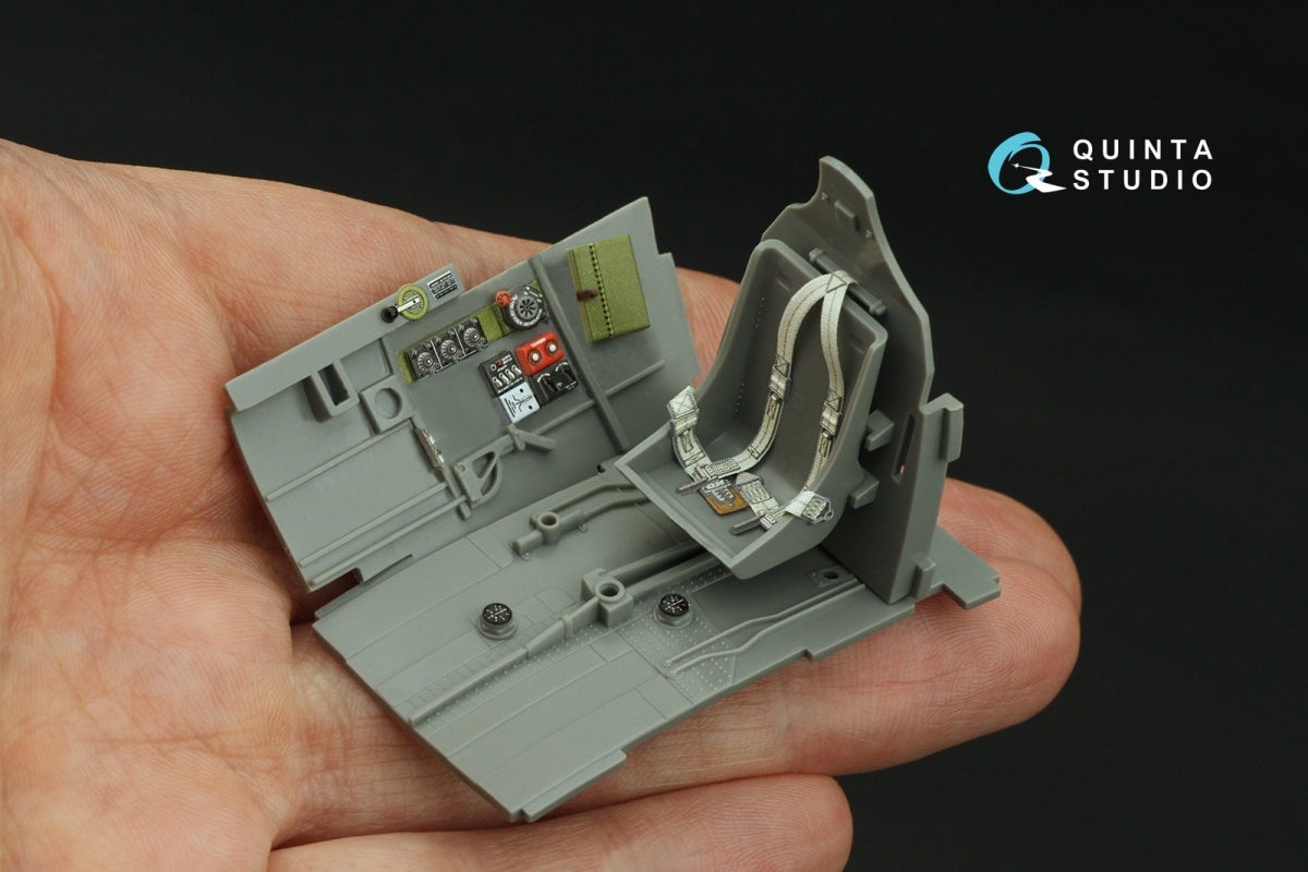 Quinta Studio QD32217 P-40N early 3D-Printed coloured Interior on decal paper (Hasegawa/Eduard) 1/32 – Bild 10
