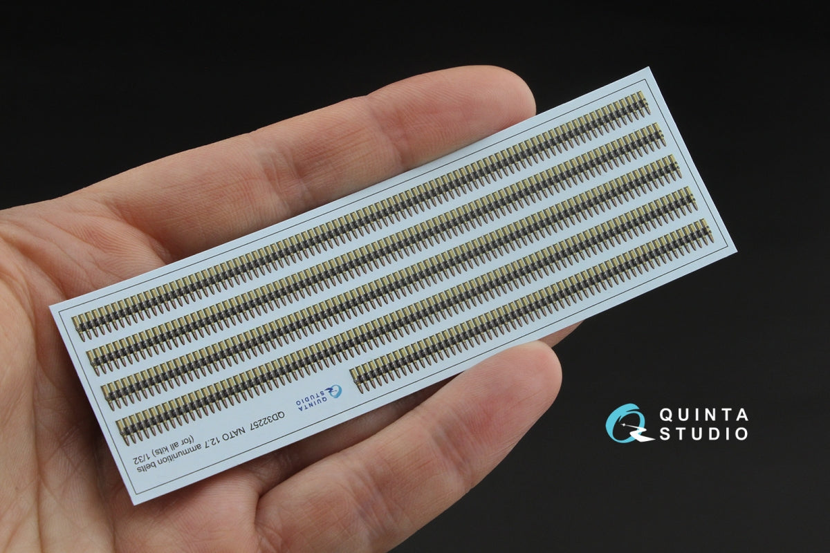 Quinta Studio QD32257 NATO 12.7 ammunition belts (All kits) 1/32 – Bild 5