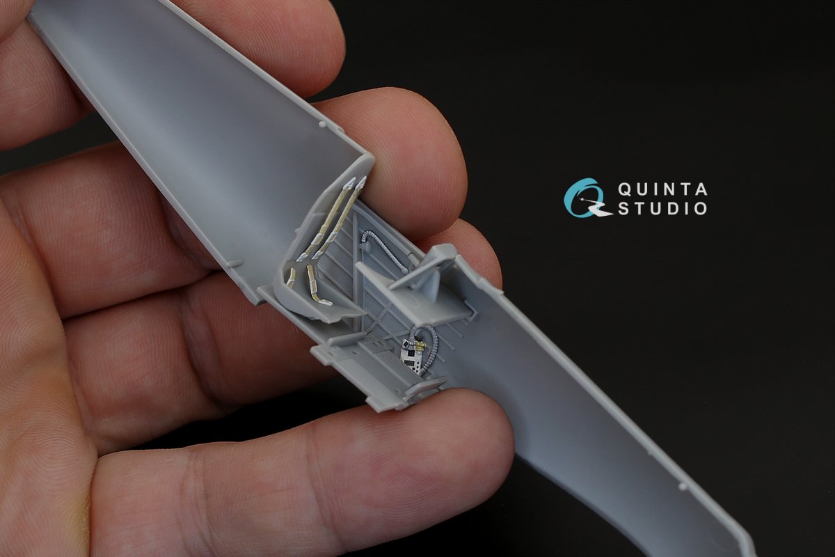 Intérieur imprimé en 3D et coloré sur papier décalcomanie Quinta Studio QD48127 IAR-80 (pour kit HobbyBoss) 1/48 – image 5