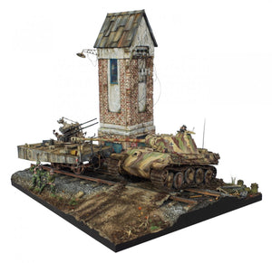 RT-Diorama 35027 Diorama-Base: Railroad Crossing 1/35 – Bild 6