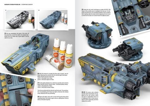 AK Interactive AK592 AK LEARNING WARGAMES SERIES 2: STARSHIP TECHNIQUES – ADVANCED (ENGLISH) – zdjęcie 6