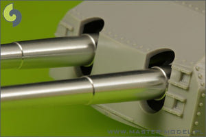 Master SM-200-006 German battleship Bismarck - main gun barrels - 38 cm (15in) SKC/34 (8 pcs) – zdjęcie 3