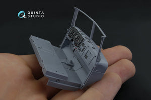 Quinta Studio QD35016 Ural-4320 3D-Printed &amp;amp; coloured Interior on decal paper (for Zvezda kit) 1/35 – immagine 6