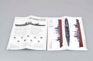 Trumpeter 05748 USS Quincy CA-39 1/700 – image 3