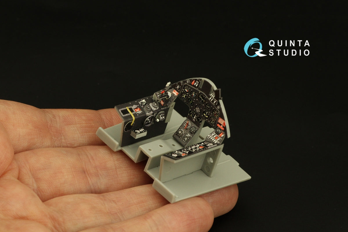 Quinta Studio QD32184 F8F-2 Bearcat 3D-Printed coloured Interior on decal paper (Trumpeter) 1/32 – zdjęcie 12