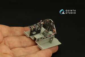 Quinta Studio QD32184 F8F-2 Bearcat 3D-Printed coloured Interior on decal paper (Trumpeter) 1/32 – zdjęcie 12