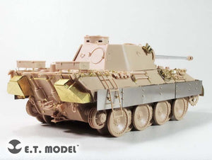Maquette ET E35-274 Panther D allemand de la Seconde Guerre mondiale (production moyenne/tardive) (pour maquette Meng) 1/35  – image 4