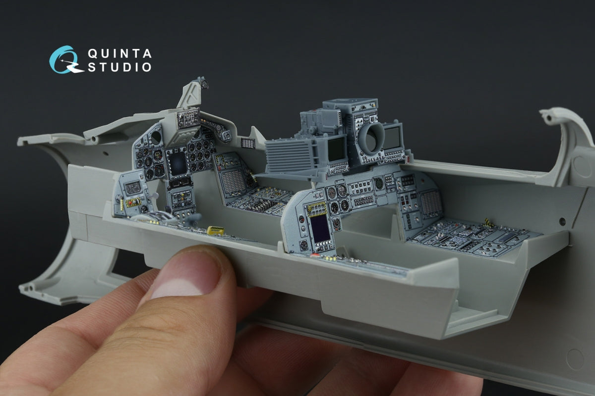 Quinta Studio QDS+32231 Tornado ECR German 3D-Printed &amp;amp; coloured Interior on decal paper (Italeri) (Small version) (with 3D-printed resin parts) 1/32 – imagen 10