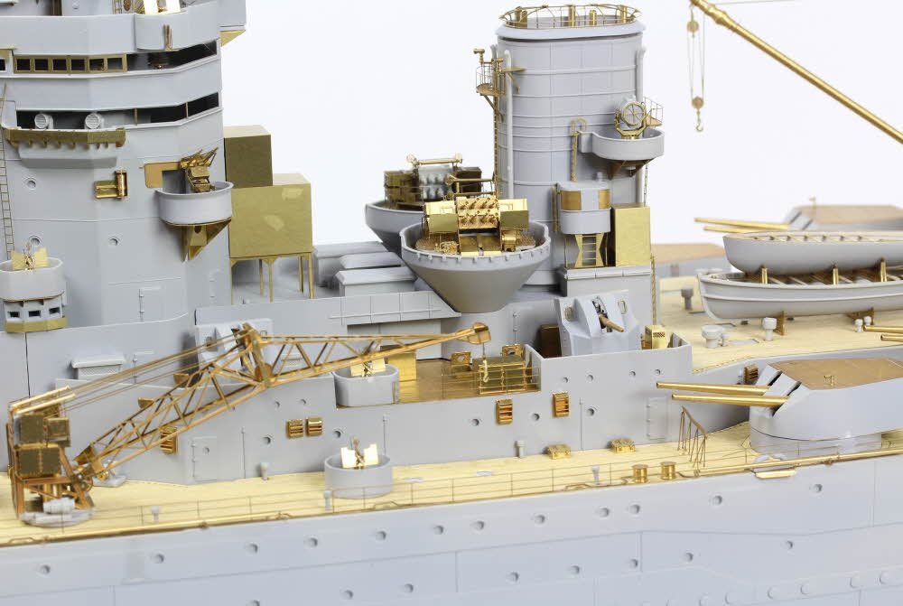 Pontos 23007F1 HMS RODNEY 1942 Detail Up Set 1/200 – zdjęcie 45