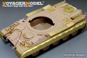 Voyager Model PEA351 Modern French AMX-30B2 MBT Track Covers (For MENG TS-013) 1/35 – Bild 2