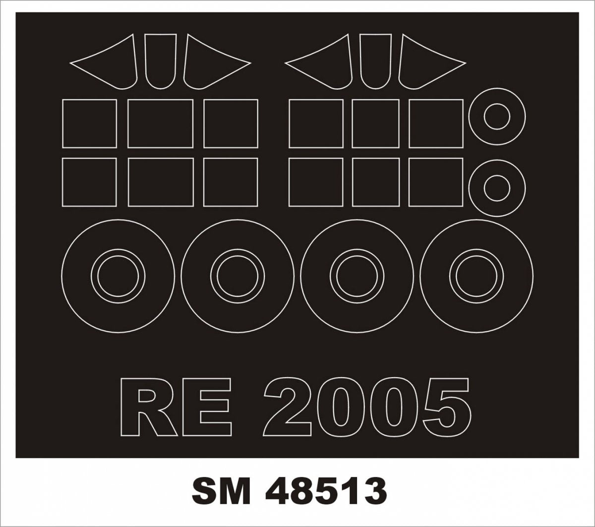 Montex SM48513 REGGIANE 2005 SWORD 1/48