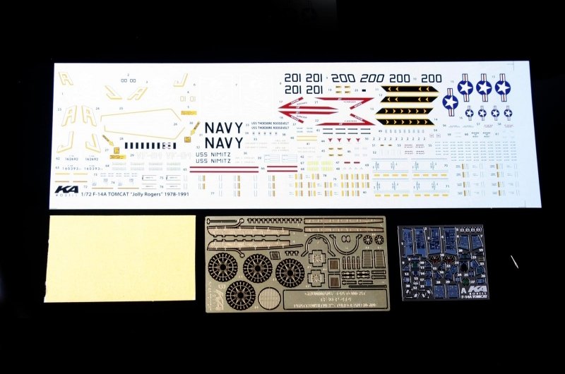KA Models KP-72001A F-14A Tomcat &amp;quot;Jolly Rogers&amp;quot; (ex Fujimi) 1/72 – Bild 2