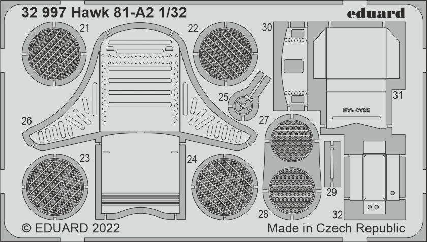 Eduard 32997 Hawk 81-A2 GWH 1/32 – image 3