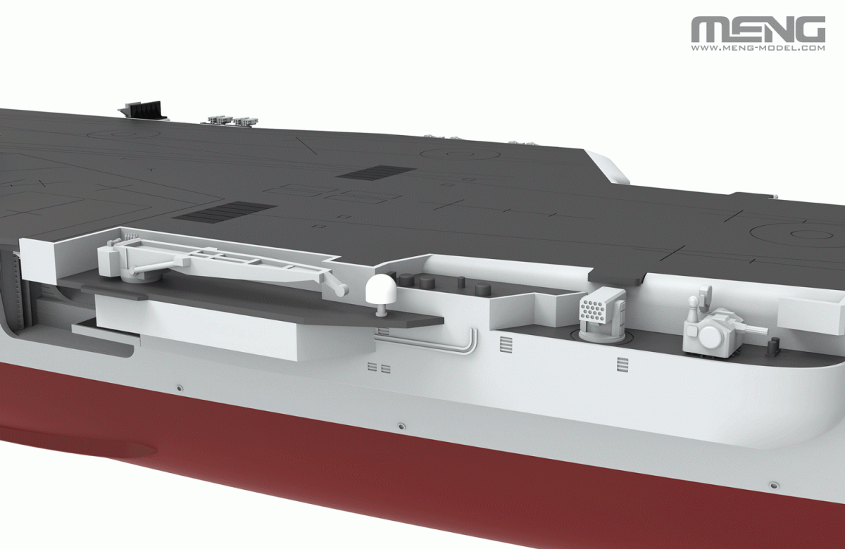 Meng Model PS-010 Aircraft Liaoning 1/700 – imagen 8