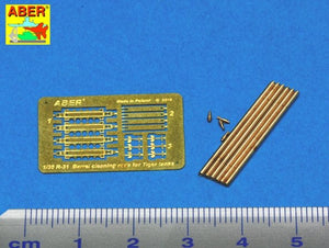 Aber R-31 Barrel cleaning rods with brackets for Tiger I &amp;amp; King Tiger 1/35 – Bild 2
